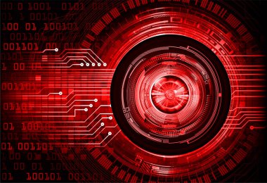 Siber devre gelecekteki teknoloji kavramı