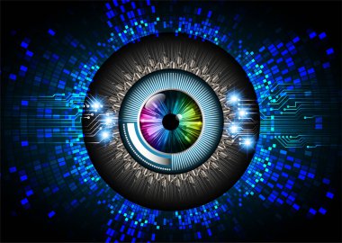 Siber devre gelecekteki teknoloji kavramı