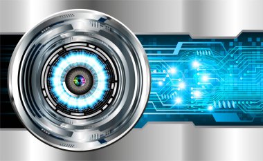 Siber devre gelecekteki teknoloji kavramı