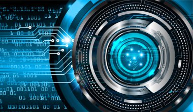 Siber devre gelecekteki teknoloji kavramı