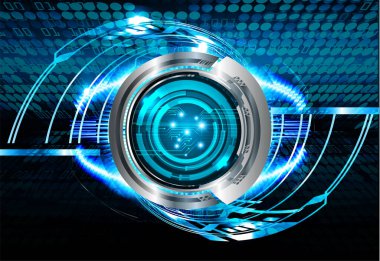 Siber devre gelecekteki teknoloji kavramı