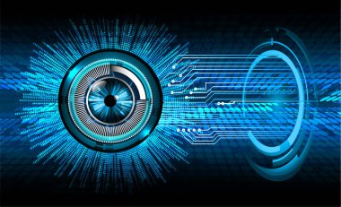 Siber devre gelecekteki teknoloji kavramı