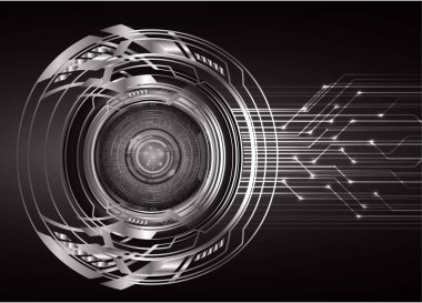 Siber devre gelecekteki teknoloji kavramı