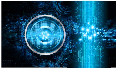 Siber devre gelecekteki teknoloji kavramı