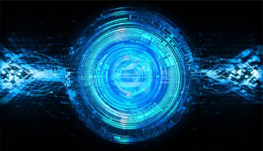 Siber devre gelecekteki teknoloji kavramı