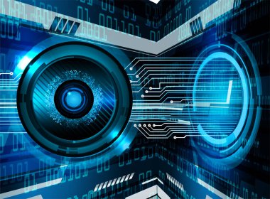 Siber devre gelecekteki teknoloji kavramı