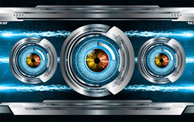 Siber devre gelecekteki teknoloji kavramı