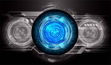 Siber devre gelecekteki teknoloji kavramı