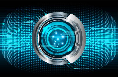 Siber devre gelecekteki teknoloji kavramı