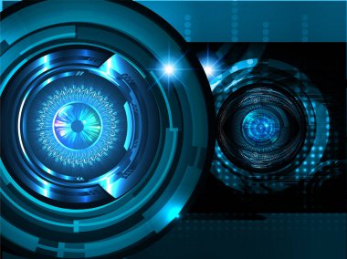 Siber devre gelecekteki teknoloji kavramı