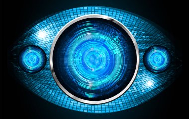 Siber devre gelecekteki teknoloji kavramı