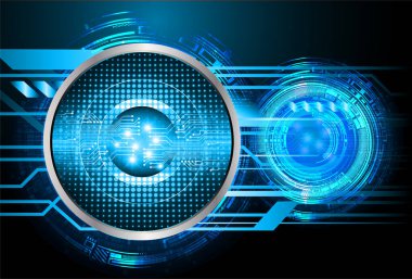 Siber devre gelecekteki teknoloji kavramı