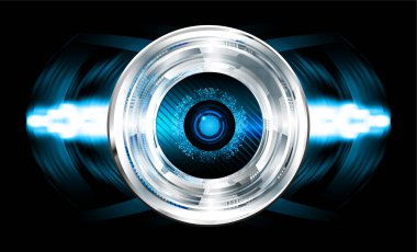 Siber devre gelecekteki teknoloji kavramı