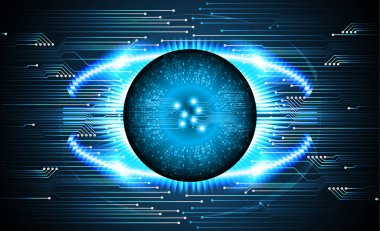 Siber devre gelecekteki teknoloji kavramı