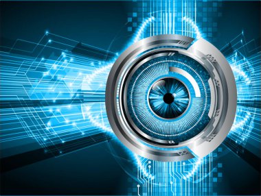 Siber devre gelecekteki teknoloji kavramı