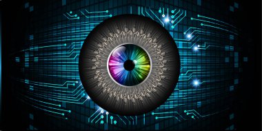 Siber devre gelecekteki teknoloji kavramı