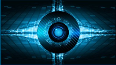 Siber devre gelecekteki teknoloji kavramı