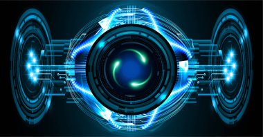 Siber devre gelecekteki teknoloji kavramı