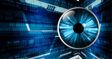 Siber devre gelecekteki teknoloji kavramı