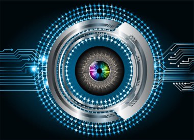 Siber devre gelecekteki teknoloji kavramı