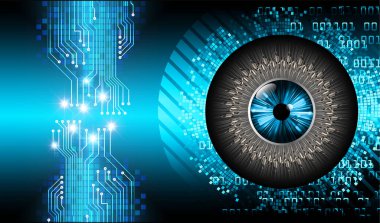 Siber devre gelecekteki teknoloji kavramı