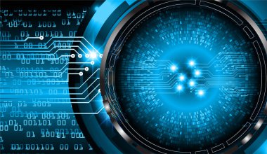 Siber devre gelecekteki teknoloji kavramı