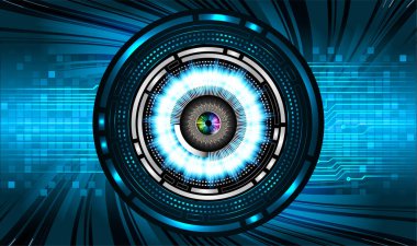 Siber devre gelecekteki teknoloji kavramı