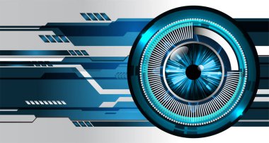 Siber devre gelecekteki teknoloji kavramı