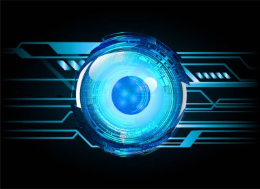 Siber devre gelecekteki teknoloji kavramı