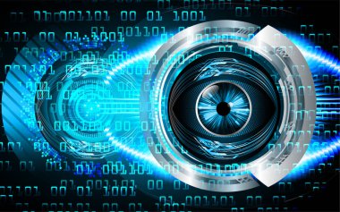 Siber devre gelecekteki teknoloji kavramı