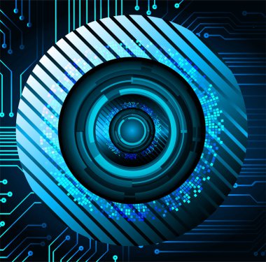 Siber devre gelecekteki teknoloji kavramı