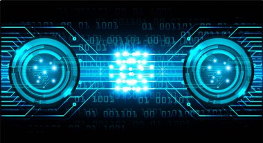 Siber devre gelecekteki teknoloji kavramı