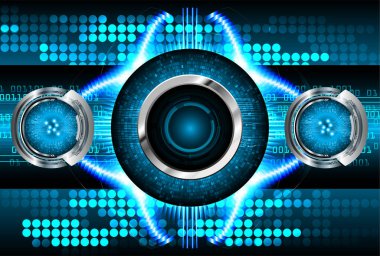 Siber devre gelecekteki teknoloji kavramı