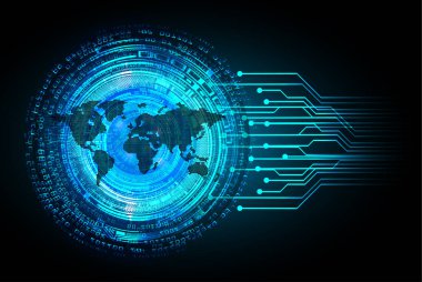 Siber devre gelecekteki teknoloji kavramı