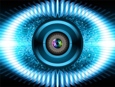 Siber devre gelecekteki teknoloji kavramı