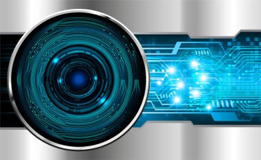 Siber devre gelecekteki teknoloji kavramı