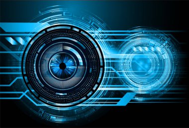 Siber devre gelecekteki teknoloji kavramı