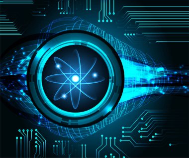 Siber devre gelecekteki teknoloji kavramı