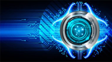 Siber devre gelecekteki teknoloji kavramı