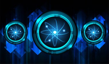 Siber devre gelecekteki teknoloji kavramı