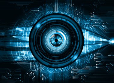 Siber devre gelecekteki teknoloji kavramı