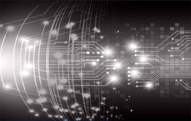 soyut gelecek duvar kağıdı, dijital arkaplan