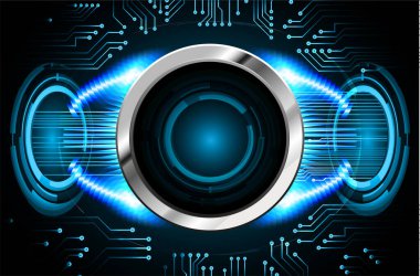 Siber devre gelecekteki teknoloji kavramı