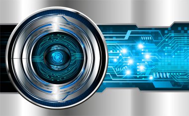 Siber devre gelecekteki teknoloji kavramı