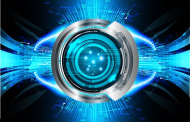 Siber devre gelecekteki teknoloji kavramı