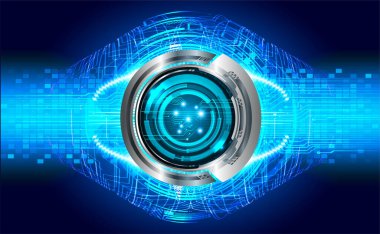 Siber devre gelecekteki teknoloji kavramı