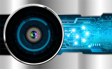 Siber devre gelecekteki teknoloji kavramı