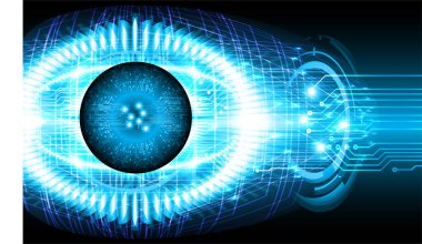 Siber devre gelecekteki teknoloji kavramı