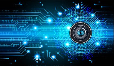 Siber devre gelecekteki teknoloji kavramı