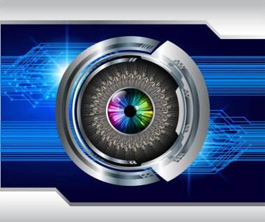 Siber devre gelecekteki teknoloji kavramı